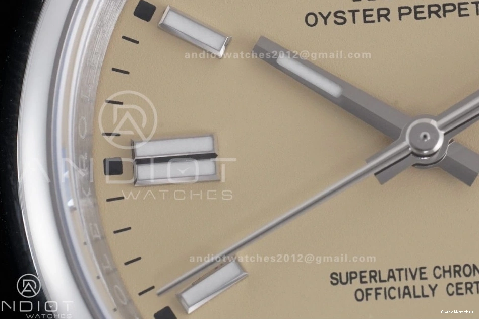 Dial VR 1:1 Steel 126000 904L HighPerformance Beige 957 36mm KRF Best Edition Oyster Perpetual 0729